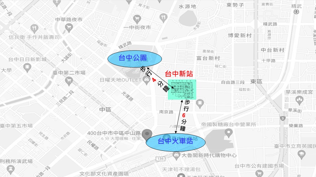 到車站距離