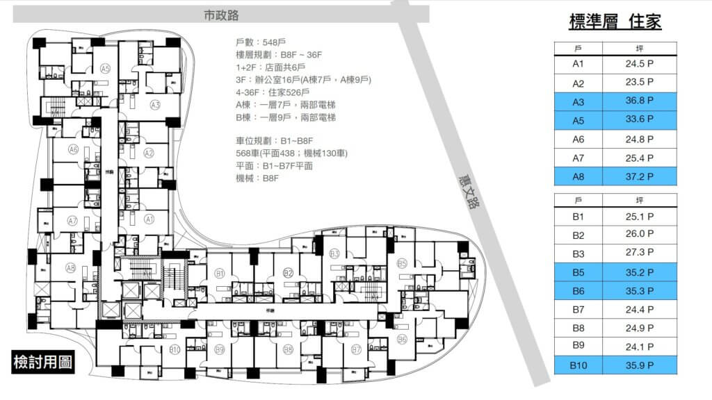 住家樓層格局圖