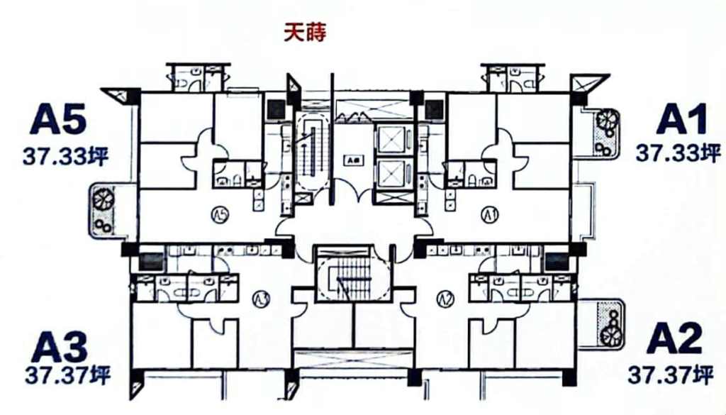 天蒔格局圖