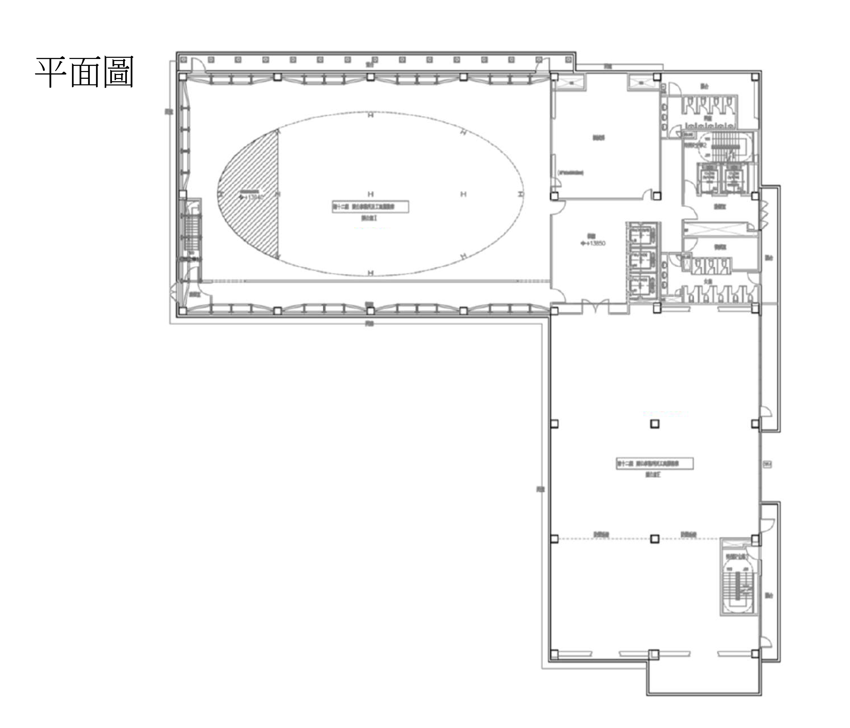 豐邑市政都心平面圖